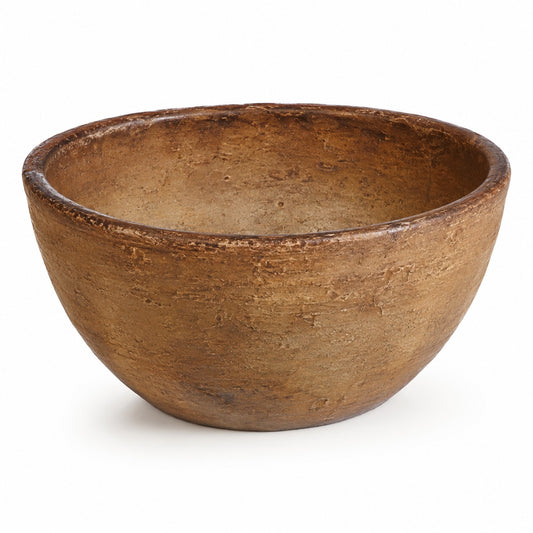 Large Rustic Stoneware Bowl