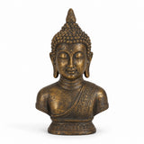 Bronze-Effect Buddha Bust