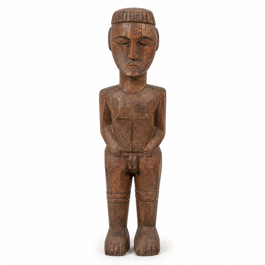 Carved Wooden Standing Figure