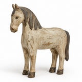 Hand-Carved Folk Art Horse