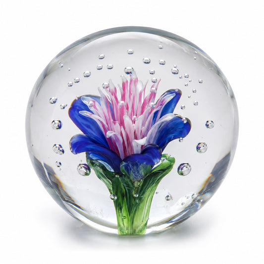 Vintage Decorative Glass Paperweight