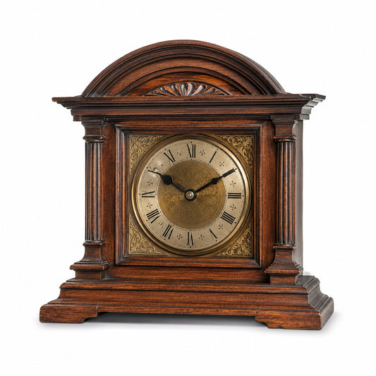 Vintage Wooden Mantel Clock